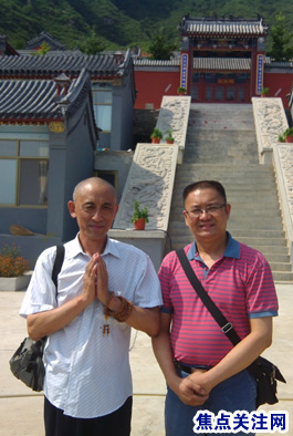 白万省主任应邀参观一线双龙寺