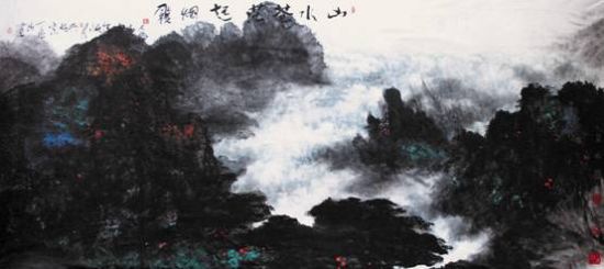 著名湘籍画家刘人岛向云南捐画56幅 价值2亿元