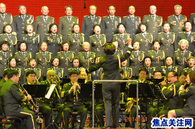 《永远跟党走》暨总后老战士合唱团成立30周年音乐会在总后大礼堂举行