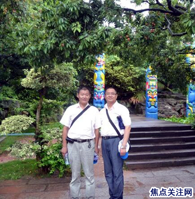 焦点关注网主任白万省一行应邀赴深圳参观旅行