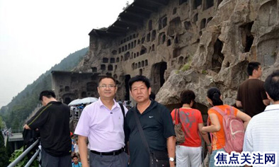 焦点关注网管委会主任白万省一行参观洛阳龙门石窟