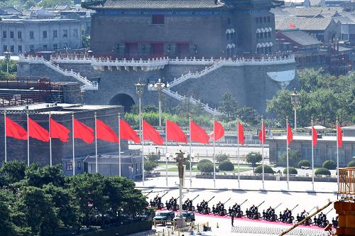 纪念抗战胜利70周年大会在京举行