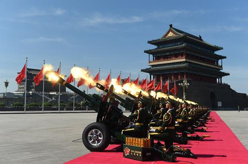 纪念抗战胜利70周年大会在京举行