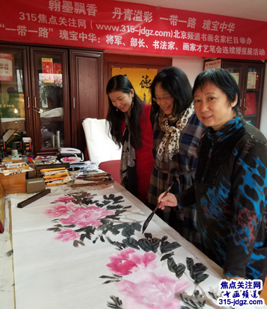 北京美协会员王兰绘画艺术--焦点关注网（www.315-jdgz.com)书画频道举办“一带一路”瑰宝中华：将军、部长、书法家、画家才艺笔会连续播报展活动(七)