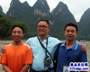 焦点关注网(www.315-jdgz.com)管委会主任白万省应邀去广西桂林观光旅游考察