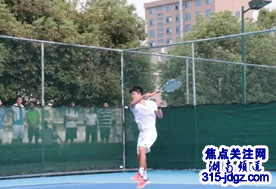 11支代表队角逐10枚金牌 省运会(成年组)网球赛在邵东开赛