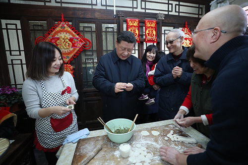 总书记七年间春节前夕慰问基层群众回顾