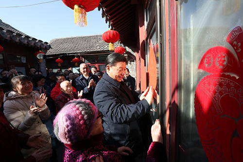 总书记七年间春节前夕慰问基层群众回顾