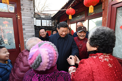 总书记七年间春节前夕慰问基层群众回顾