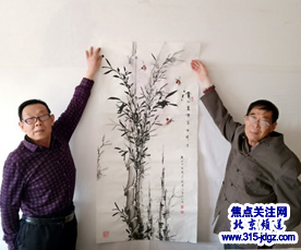 德艺双馨书画艺术家刘春之--焦点关注网（www.315-jdgz.com)北京频道书画名家栏目举办“一带一路”瑰宝中华：将军、部长、书法家、画家才艺笔会连续播报展活动