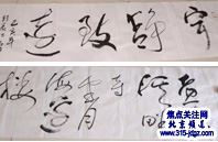 中国当代著名书法家--彭义仁