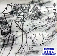 王明炎：中国意象山水画的开山人