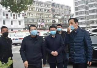 湖南邵阳政法委领导深入一线调研督导疫情防控