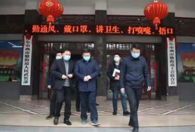 湖南邵阳政法委领导深入一线调研督导疫情防控