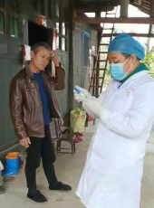 湖南怀化辰溪:助力疫情防控 长田湾乡法治宣传走一线