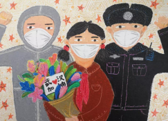 “艺”心抗疫 美丽行动——重庆南岸小朋友有“画”说