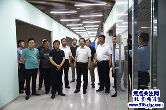 甘肃省张掖市杨维俊书记一行到访中国名优食品推广中心考察“国家贫困地区特色食品（食材）精品馆”