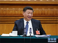 习近平参加湖北代表团审议