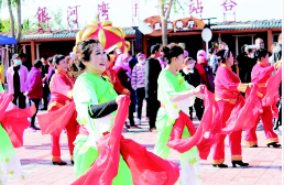 惠农区礼和乡文化系列活动迎“双节”庆丰收