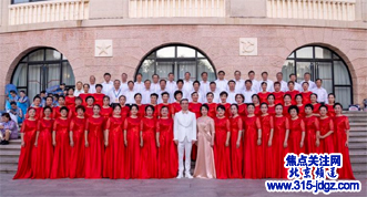 中国退役军人合唱团与第八联合党委进行庆祝新中国成立75周年演出联排